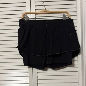 Gym shark Black Women's Athletic Shorts
